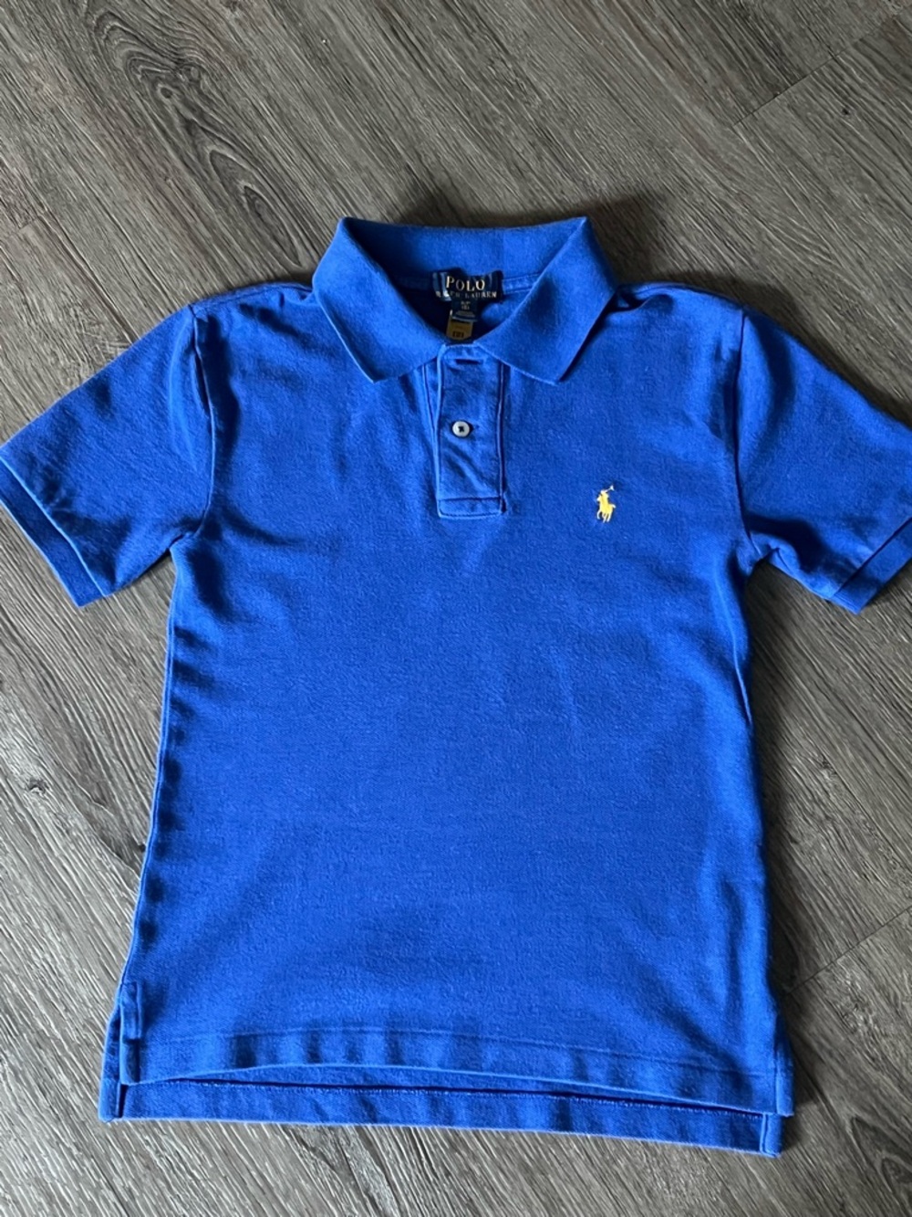 Polo by Ralph Lauren Royal Blue Boys Polo with Yellow Pony